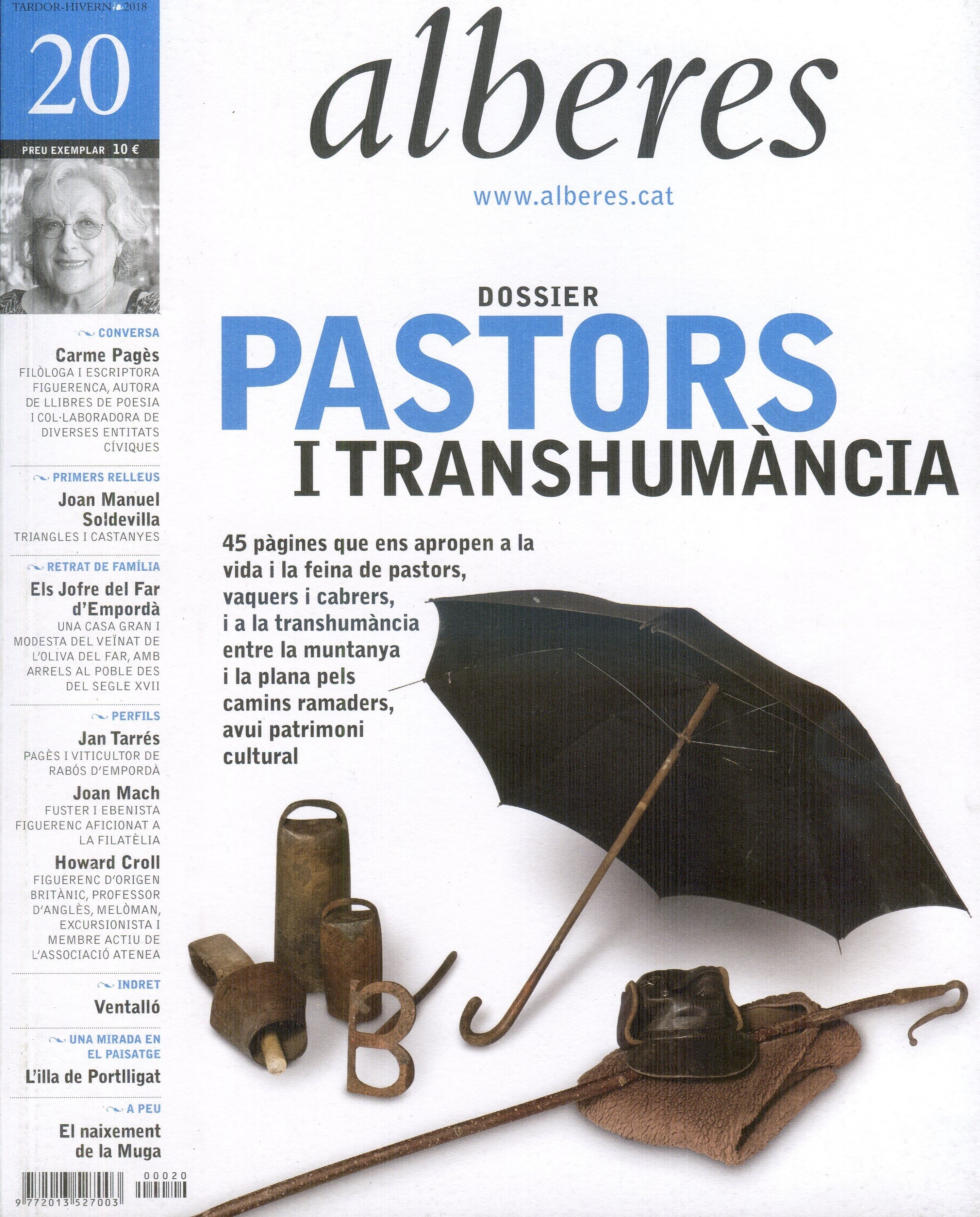 Alberes :  Dossier pastors i transhumància - Portada